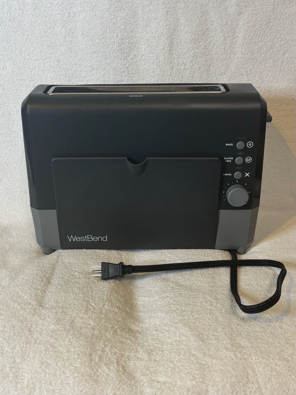WestBend Black 2-Slice Toaster - Sleek Black Finish